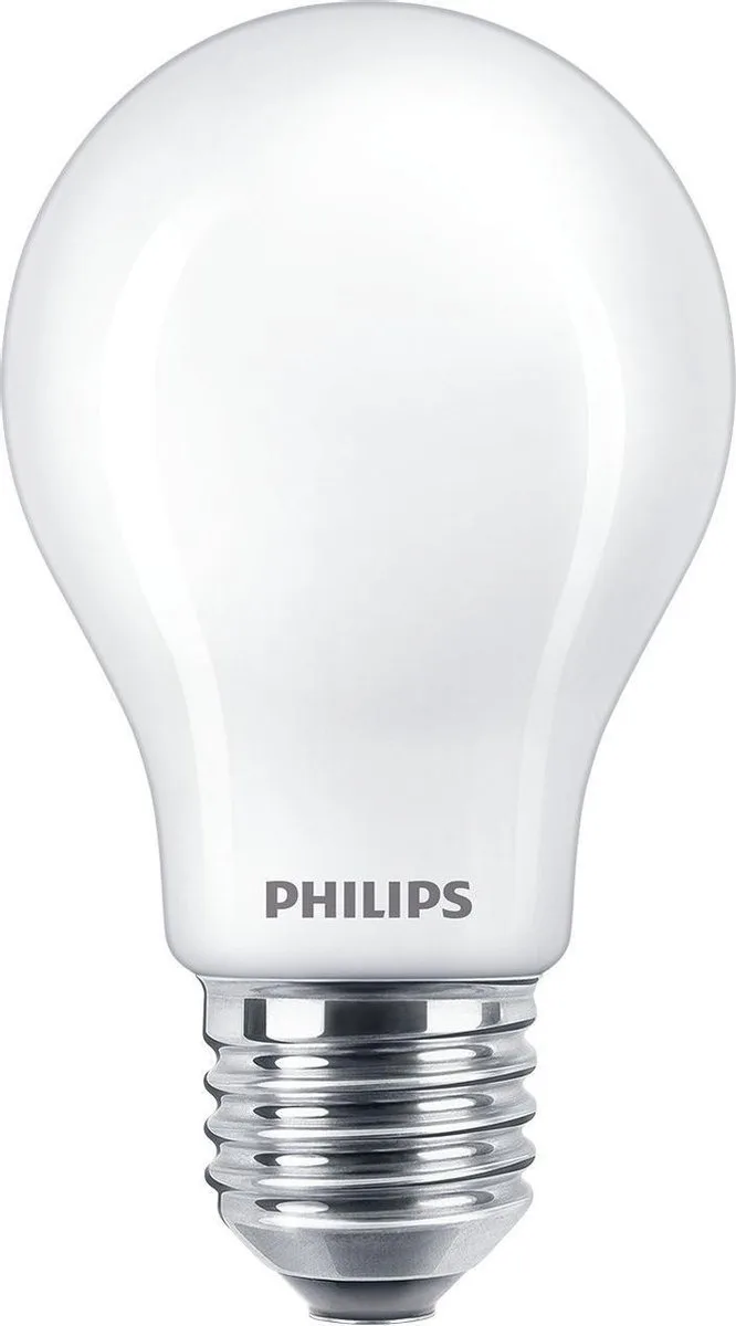 Kaarslamp en kogellamp fra Philips – produktbillede