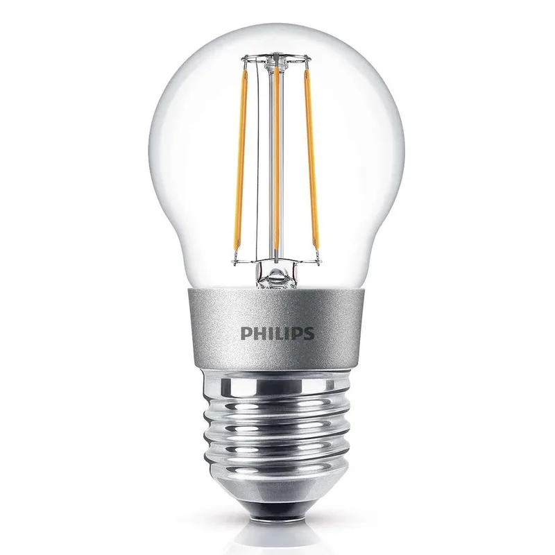 Kogellamp E27 (dimbaar) 4.5W = 40W energy-saving lamp van Philips – productfoto
