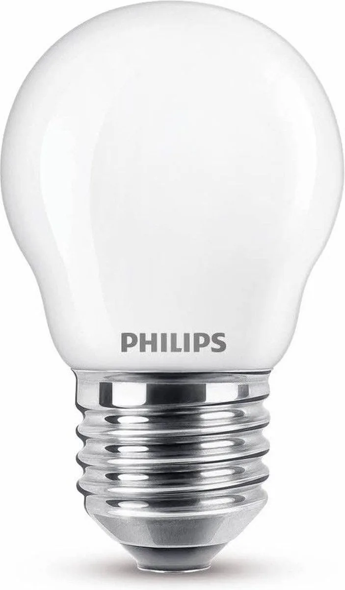 Ampoule Led Sphérique E27 4.3w 470 Lumens 4.000k de Philips – photo produit