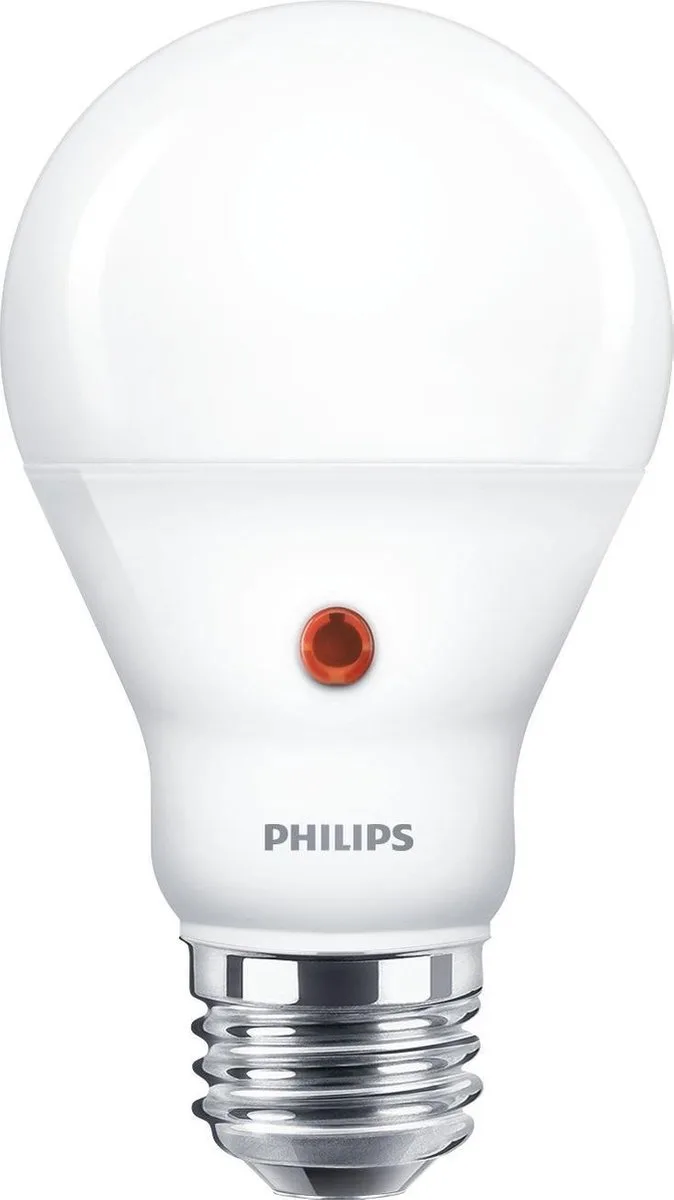 LED-Lampe Classic Standard DayNight Sensor 75W827 60W frosted E27 von Philips – Produktfoto