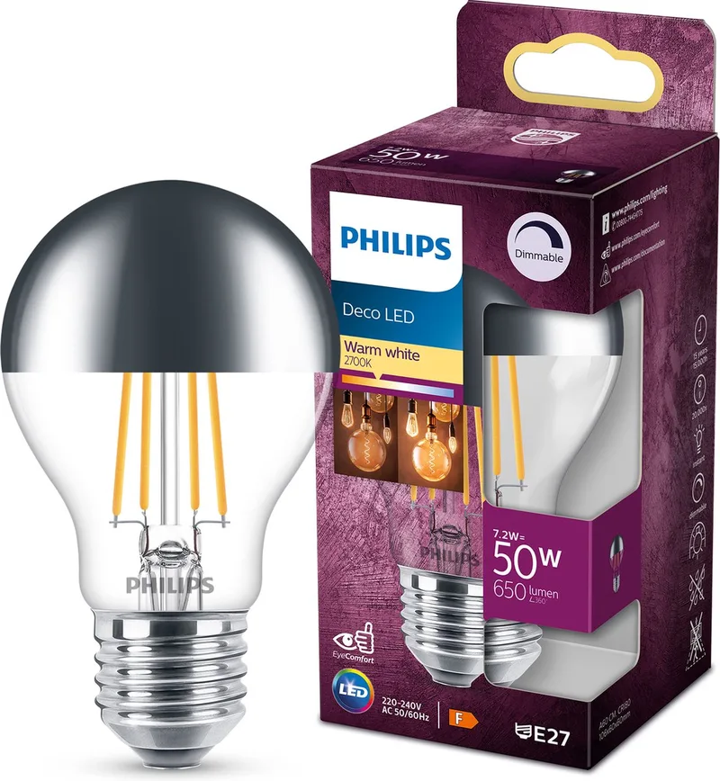 Lamp Modern - 48 W - E27 - Dimbaar warmwit licht från Philips – produktbild