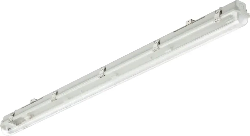 LED Ledinaire WT050C 1xTLED L1200 LED-våtrumsbelysning LED T8 Grå, Vit från Philips i Grå, Vit – produktbild