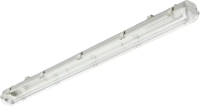 LED Ledinaire WT050C 2xTLED L1200 LED-Feuchtraumleuchte LED T8 Grau, Weiß von Philips in Grau, Weiß – Produktfoto