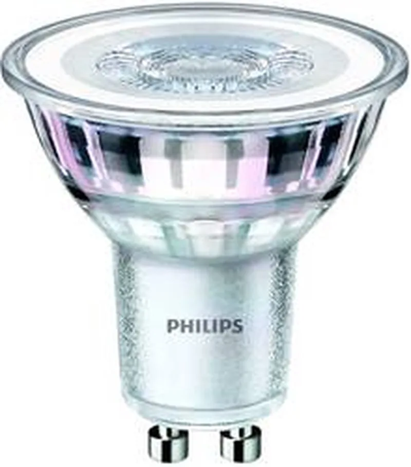 LEDSpot GU10 4.6W 2700K 355lm 230V - 3-Pack - Warm Wit van Philips – productfoto