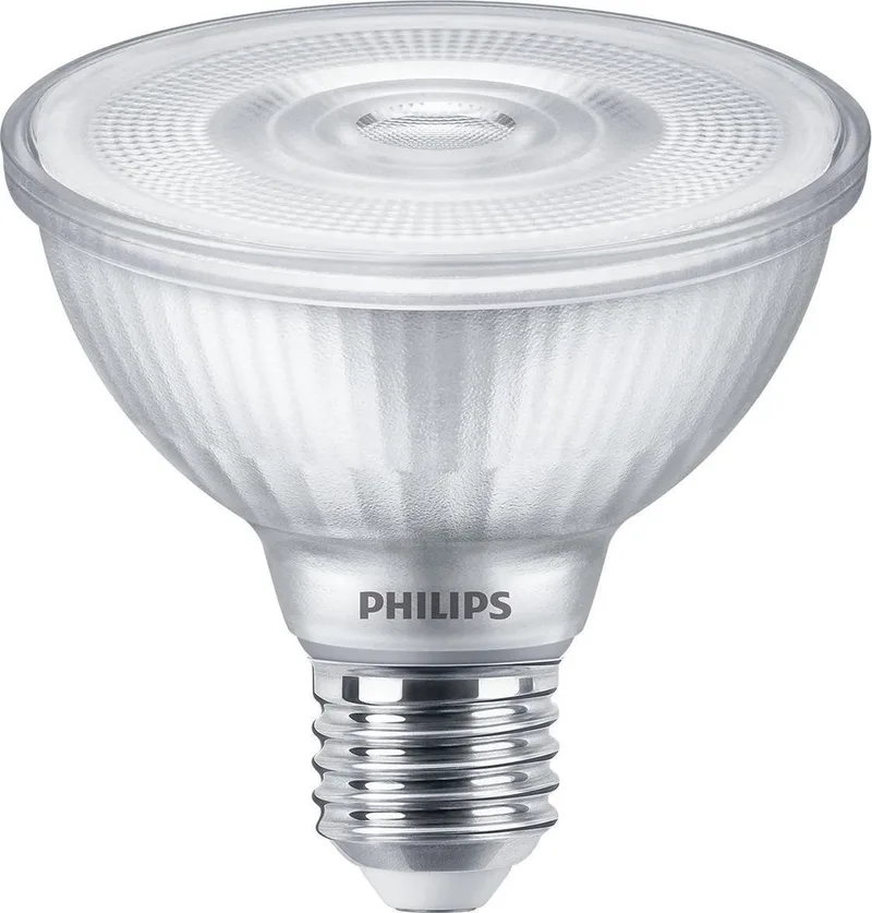 Lighting 76866900 LED-lamp Energielabel F (A - G) E27 9.5 W = 75 W Warmwit (Ø x l) 96 mm x 96 mm 1 stuk(s) de Philips – photo produit