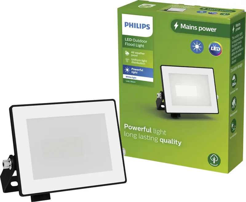 Lois 929004641401 LED-Außenstrahler 10 W Leuchtfarben: Warmweiß fra Philips – produktbillede