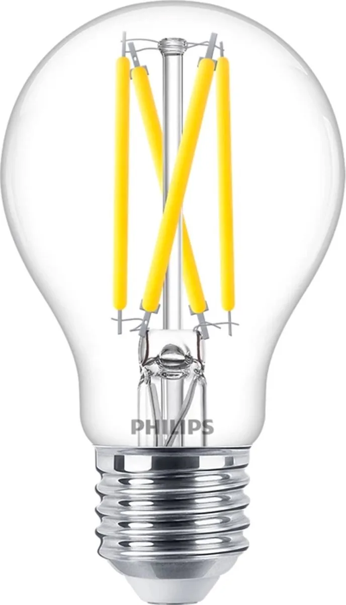 MASTER LED E27 Peer Filament Helder 5.9W 806lm - 922-927 Dim To Warm | Beste Kleurweergave - Dimbaar - Vervangt 60W by Philips – product photo
