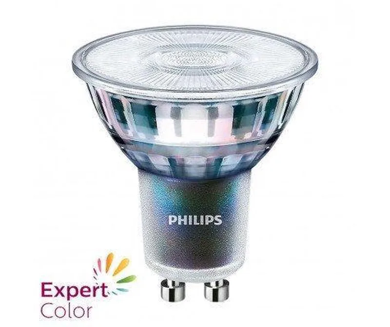 MASTER LED Spot ExpertColor GU10 PAR16 5.5W 375lm 36D - 930 Warm Wit | Beste Kleurweergave - Dimbaar - Vervangt 50W van Philips – productfoto