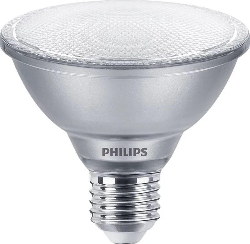 Master Value LED Lamp Reflector E27 PAR30S 9.5W 760lm 25D - 930 Warm Wit | Beste Kleurweergave - Dimbaar - Vervangt 75W van Philips – productfoto