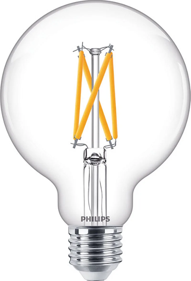 MASTER Value LEDglobe E27 93mm Filament Helder 5.9W 806lm - 922-927 Zeer Warm Wit | Beste Kleurweergave - Dimbaar - Vervangt 60W fra Philips – produktbillede