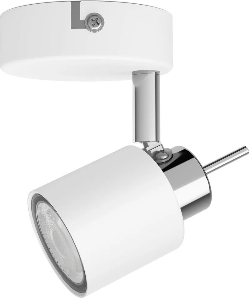 Meranti spot en saillie, 1-lichts de Philips en Blanc – photo produit