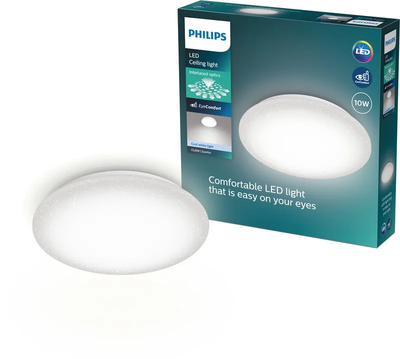 Philips 8721103068996 Plafonnier LED LED LED intégrée blanc de Philips en Blanc – photo produit