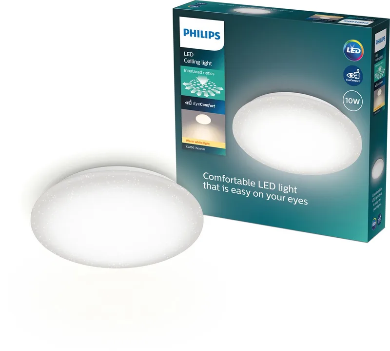 Philips 8721103068972 Plafonnier LED LED LED intégrée blanc de Philips en Blanc – photo produit