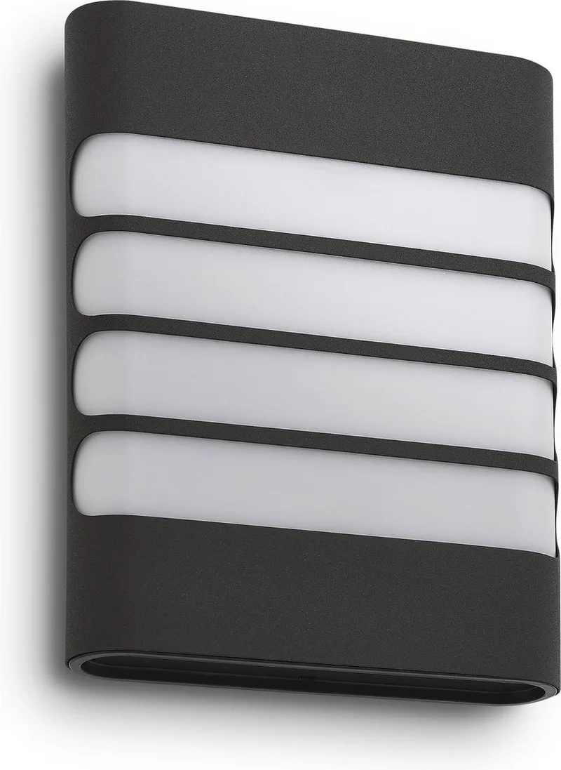 myGarden Raccoon Wandlamp - LED fra Philips i Antracit – produktbillede