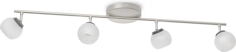 myLiving Balla matt chrome LED Spot light de Philips en Blanc – photo produit