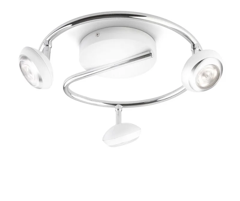 myLiving Sepia - Plafondspot - 3 spots - LED by Philips in White – product photo