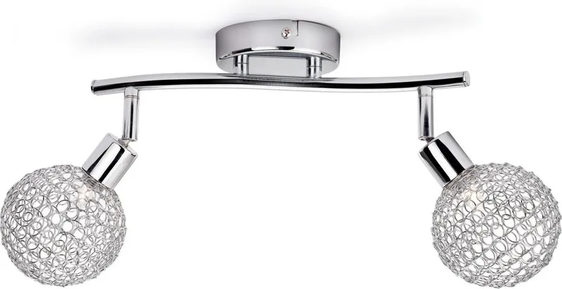 NET Opbouwspot G9 2x Rond by Philips in Light grey – product photo