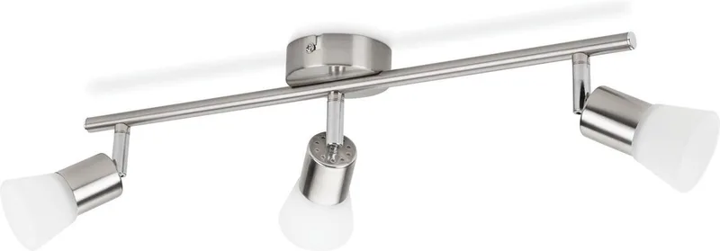 Opbouwspot 3-Lichts – Essentials Decagon – Richtbare Lamp Slaapkamer – Warm Wit – 15000h fra Philips i Krom – produktbillede