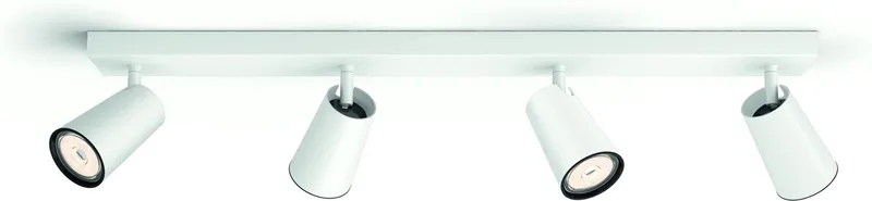 Paisley opbouwspot - 4-lichts från Philips i Vit – produktbild