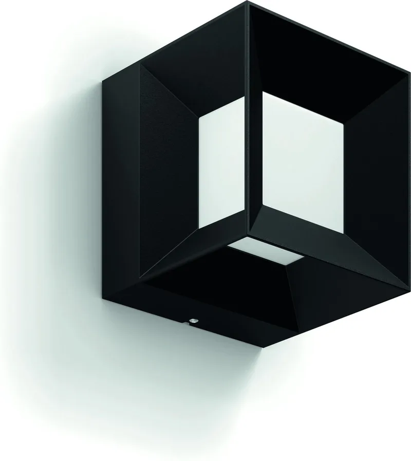 Parterre buitenwandlamp från Philips i Svart – produktbild