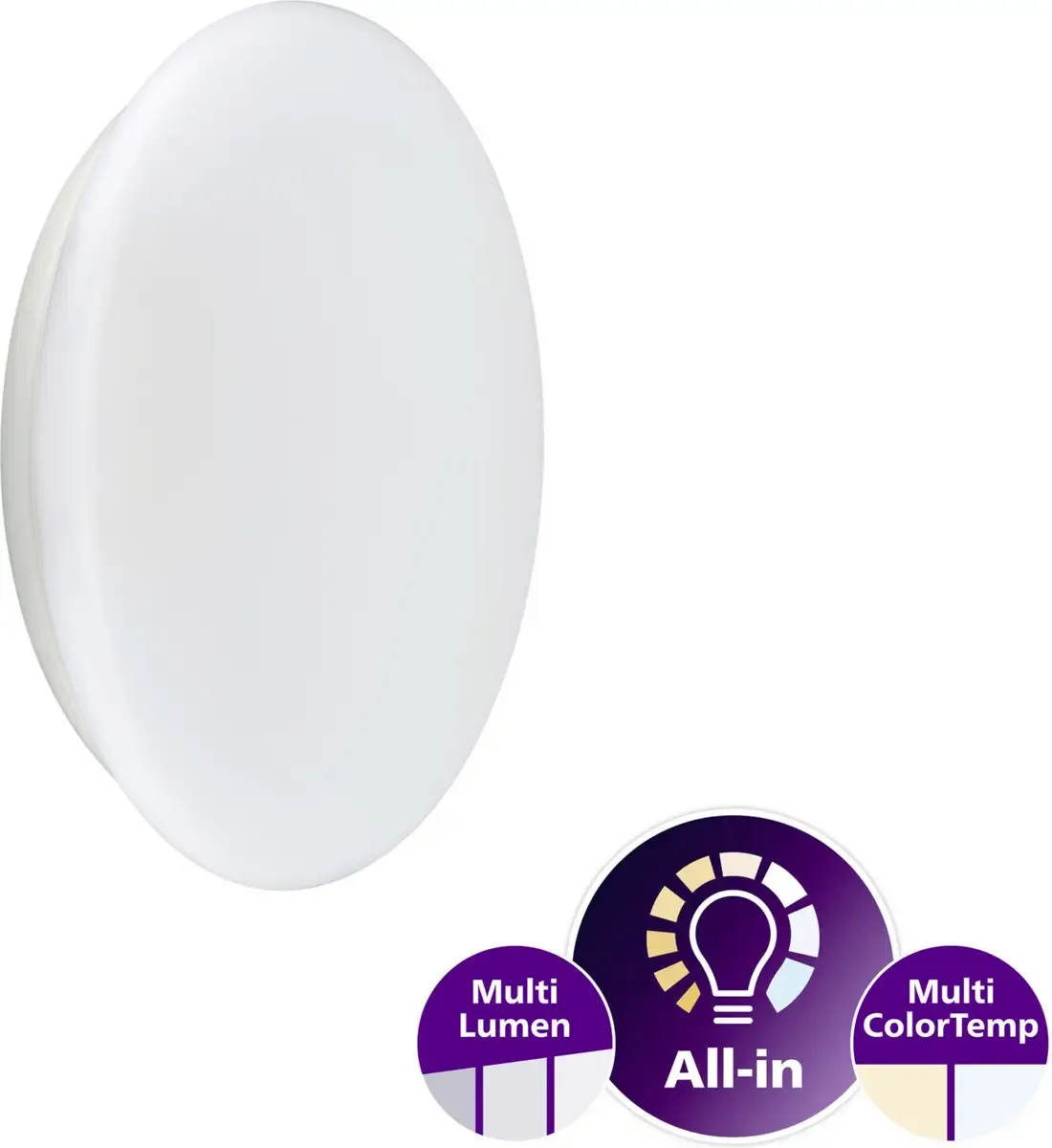 Philips 8720169767522 WL060V gen2 11_22S/830_840 PSU D350 LED-Deckenleuchte LED 22 W Weiß by Philips – product photo