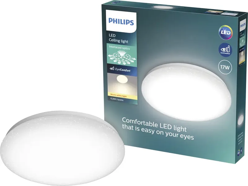 Philips 8721103069016 Plafonnier LED LED LED intégrée blanc de Philips en Blanc – photo produit