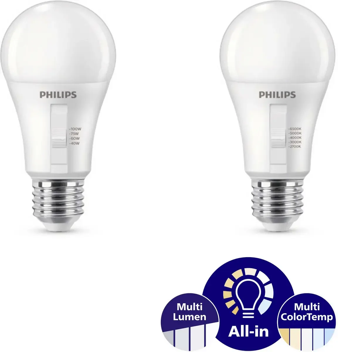 Philips 8721103150592 LED EEK F (A - G) E27 Birnenform 14 W Warmweiß (Ø x L) 60 mm x 118 mm 1 St. by Philips – product photo
