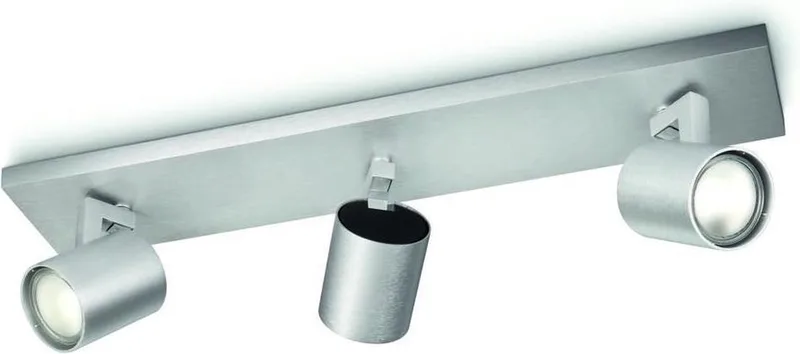 Runner opbouwspot - 3-lichts van Philips in Aluminium – productfoto