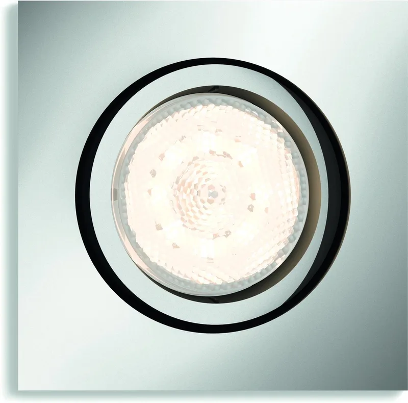 Shellbark - Inbouwspot - 1 Lichtpunt - 1 x 500lm van Philips in Chroom – productfoto