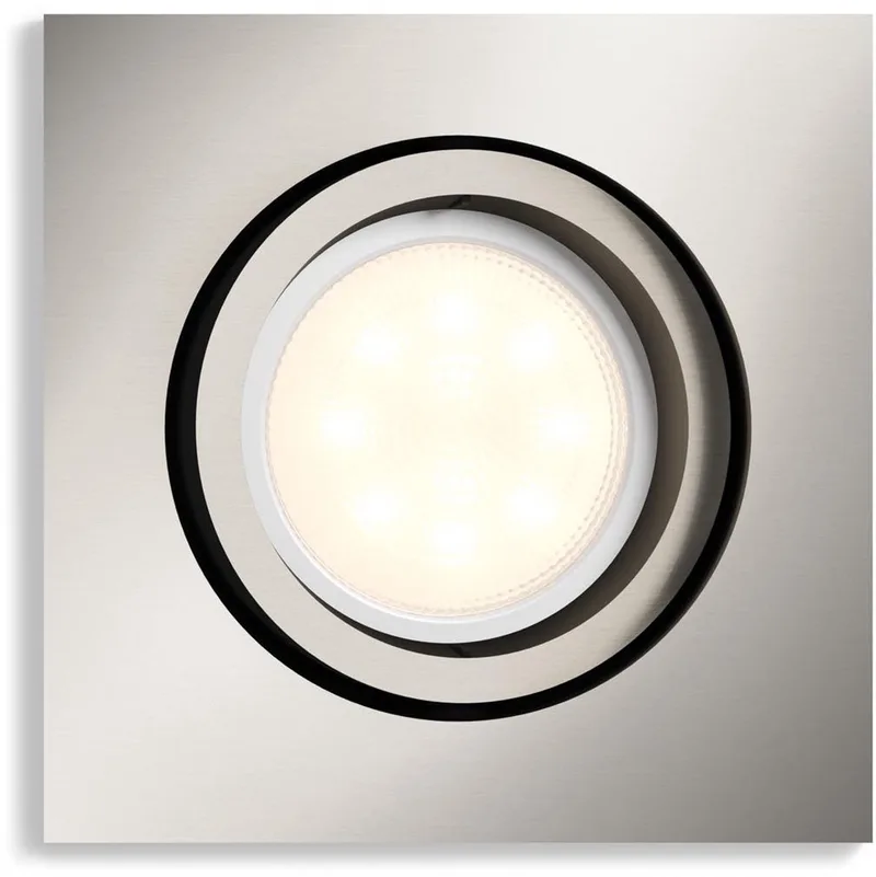 Shellbark - Inbouwspot - 1 Lichtpunt - 1 x 500lm från Philips i Mat chroom – produktbild