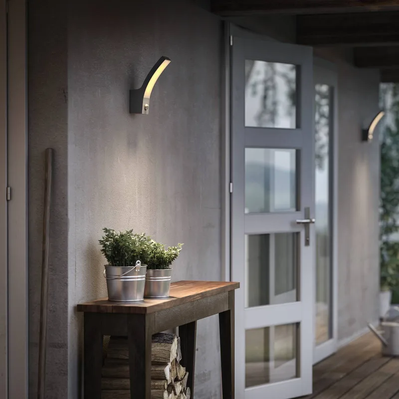 Splay LED-lampa antracit sensor 2 700 K från Philips i Antracit – produktbild