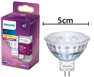 Spot - 35 W - GU5.3 - warmwit licht by Philips – product photo 1 of 3
