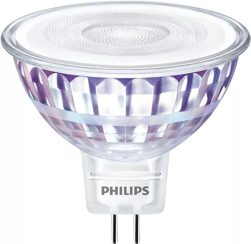 Spot - 50 W - GU5.3 - Dimbaar warmwit licht de Philips – photo produit