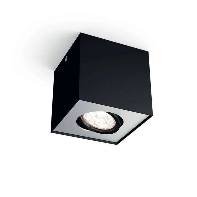 Spot Box 1 lichts zwart de Philips – photo produit