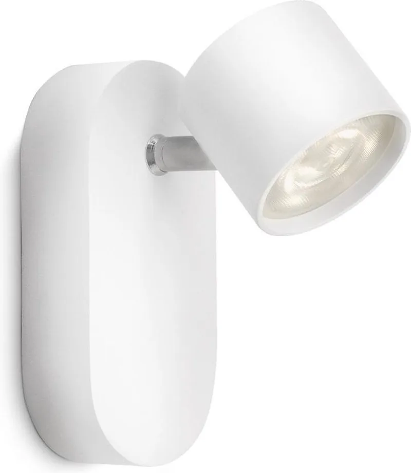 Star opbouwspot - 1-lichts fra Philips i Hvid – produktbillede