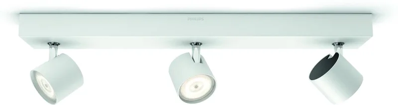 Star Aufbauspot, 3-flammig von Philips in Weiß – Produktfoto