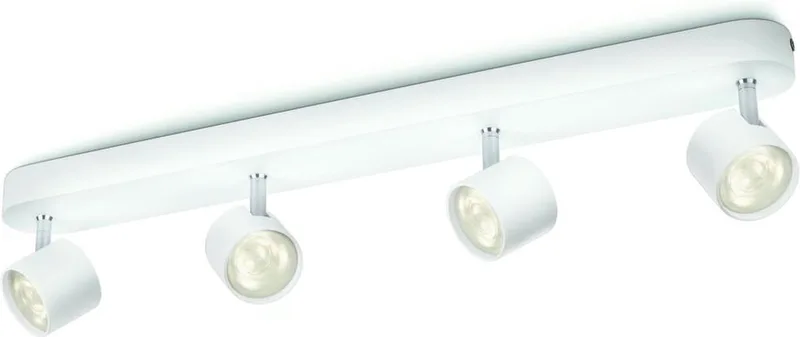 Star spot en saillie, 4-lichts de Philips en Blanc – photo produit
