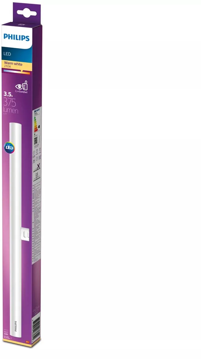 TL Mat - 60 W - S14D - warmwit licht de Philips – photo produit