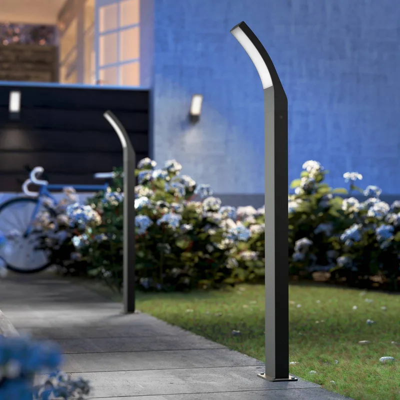 tuinpadverlichting, 96 cm, 4.000 K, antraciet, IP44 de Philips en Anthracite, Blanc – photo produit