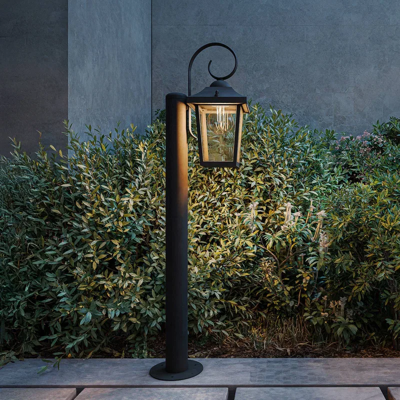 tuinpadverlichting Buzzard, 75 cm, IP44, E27 fra Philips i Sort – produktbillede
