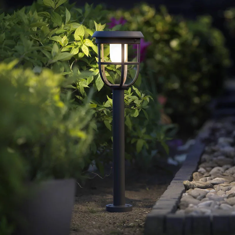 LED solstibelysning Radier fra Philips i Sort – produktbillede