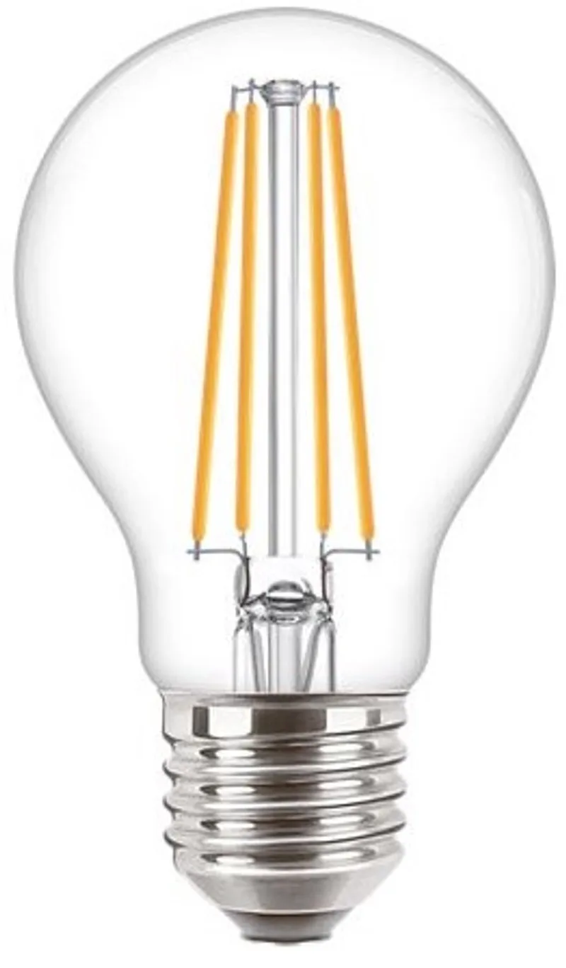 Voordeelpak 10x Philips Corepro LED Lamp E27 Edison Filament Helder 7W 806lm - 827 Zeer Warm Wit | Vervangt 60W de Philips – photo produit