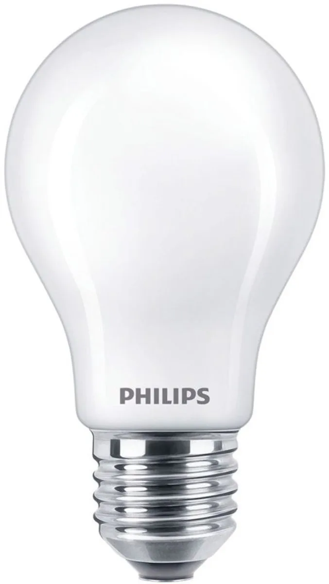 Voordeelpak 10x Philips Corepro LED Lamp E27 Peer Mat 7W 806lm - 840 Koel Wit - Vervangt 60W by Philips – product photo