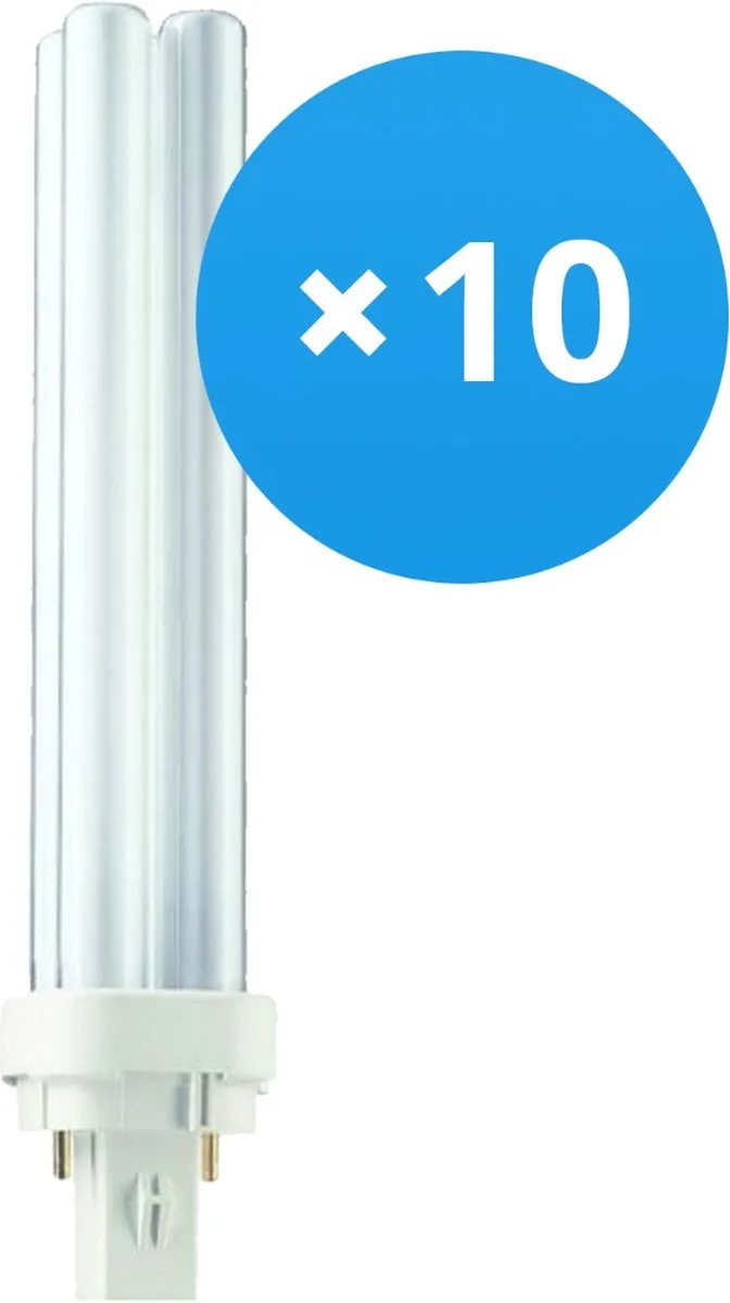Voordeelpak 10x Philips PL-C 26W 830 2P (MASTER) | Warm Wit - 2-Pin fra Philips – produktbillede