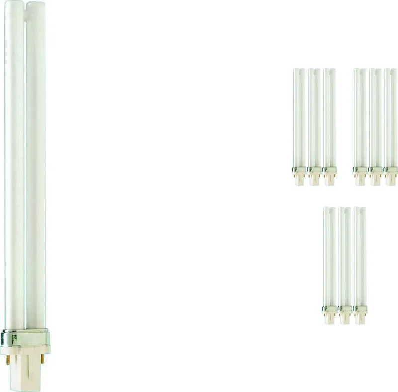 Voordeelpak 10x Philips PL-S 11W 830 2P (MASTER) | Warm Wit - 2-Pin de Philips – photo produit