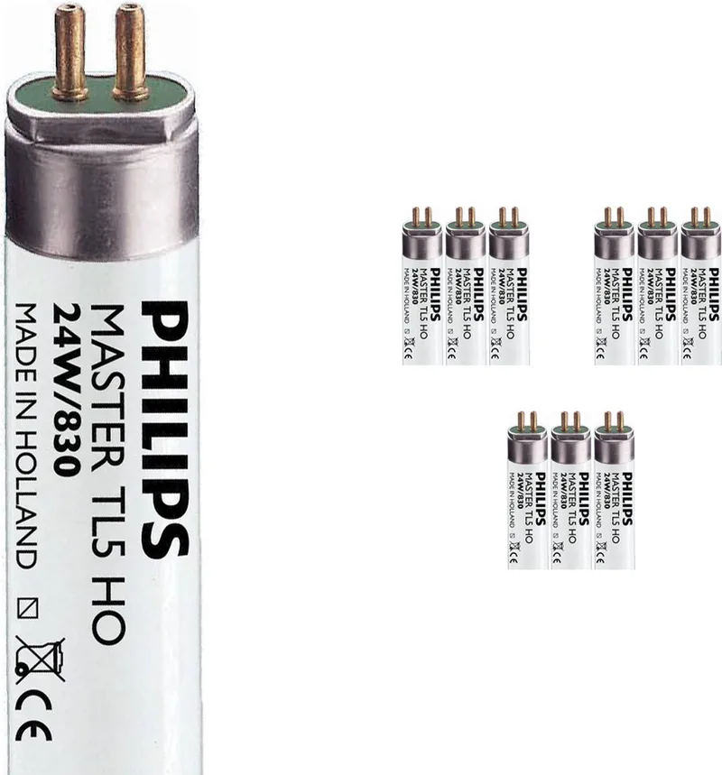 Voordeelpak 10x Philips TL5 HO 24W 830 (MASTER) | 55cm - Warm Wit de Philips – photo produit