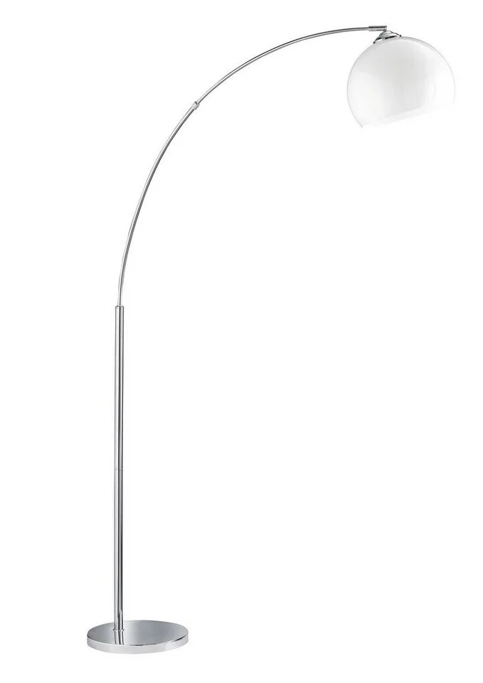 Bogenlampe Brasilia, ohne Leuchtmittel by Reality in Silver – product photo