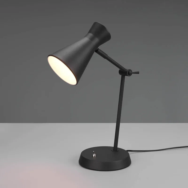 Bureaulamp Enzo, 1-lamp de Reality en Noir – photo produit