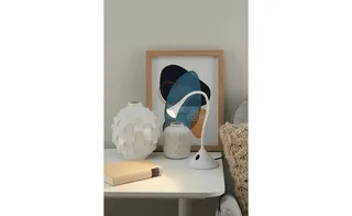 Fleksibel LED-bordlampe Viper i hvid fra Reality i Hvid, Sort – produktbillede 3 af 5