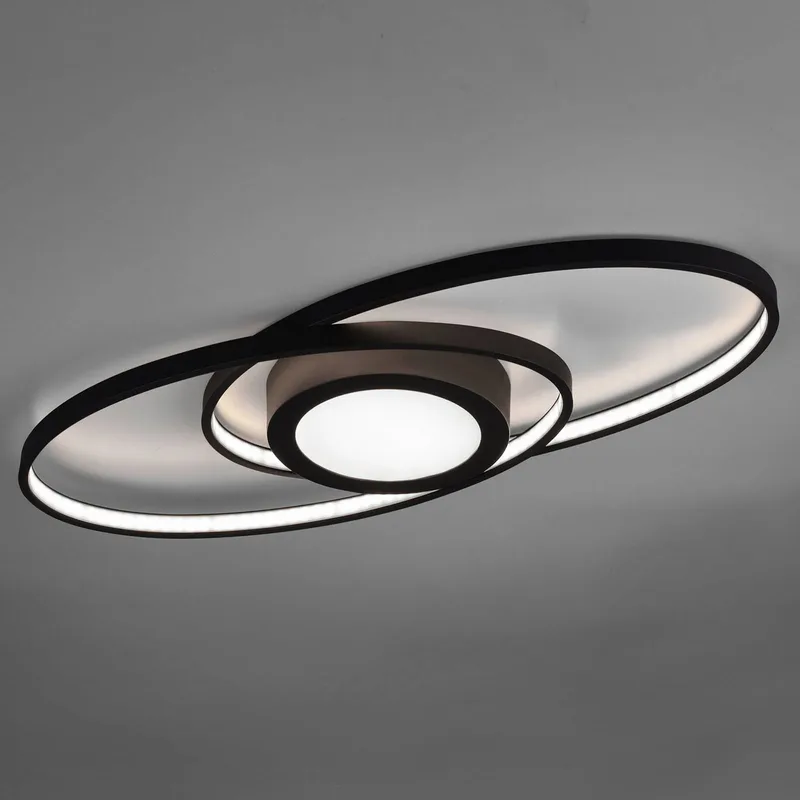 Galaxy LED plafondlamp, dimbaar de Reality en Anthracite – photo produit